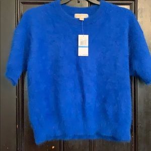 Angora wool blend sweater